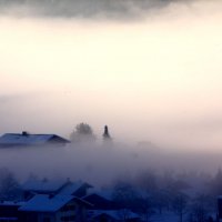 Туман в горах. :: Людмила Шнайдер