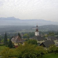 городок на фоне Баварских Альп... :: Гуревич Александр 