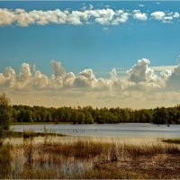 Озеро и облака :: Владимир Сидоркин
