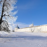 Стена Свенского монастыря :: Евгений Дубовцев