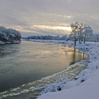 Десна. Зима, Андреевский луг :: Евгений Дубовцев