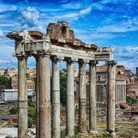 Вариации  на тему римских развалин :: Юлия Широкова