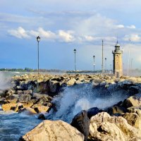 Маяк на озере Гарда порт. Desenzano del Garda :: Viktor Preuß.039ru