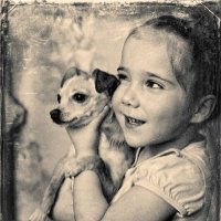 Дина и её собака :: Ксения Старикова