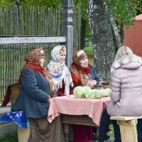 праздник "капустки" в Витославлицах :: Александр Волоцков