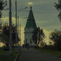 Вечер на Караульной горе :: Аркадий Пазовский