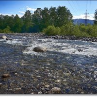 На горной реке :: Любовь Чунарёва