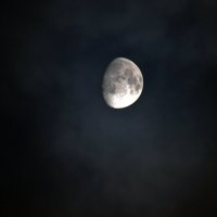 Луна в облаках ... :: Владимир Икомацких