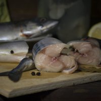 Рыбный денек или Как посолить скумбрию? :: Оксана Евкодимова