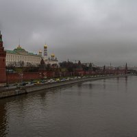 Кремль с Большого Каменного моста :: Сергей Быстров
