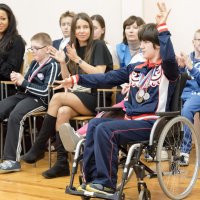 День спорта инвалидов от дома "Добрые Люди" :: Ольга Рощектаева