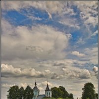 Церковь Димитрия Солунского в Титовском, 1758 :: Дмитрий Анцыферов