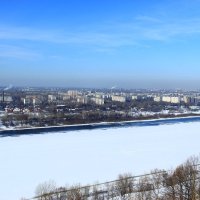 Зима на Оке :: Владимир Андреевич Ульянов