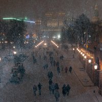 Снег в Москве :: Евгений Поляков