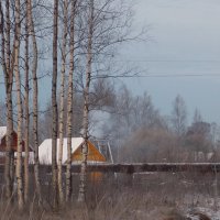 Газопровод на краю  деревни :: Фотогруппа Весна