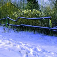 Зима в Колокше , Владимирская область :: Виктория Трунова