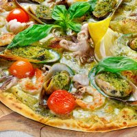 пицца с морепродуктами :: Анна Мандрикян