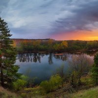 Пожар в небе после грозы :: Алена Бадамшина