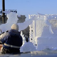 Как рождаются шедевры  из льда серия 5\\5 :: Николай Сапегин