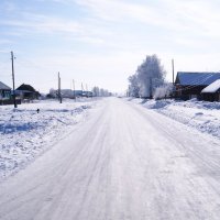 Зимняя сельская улица :: Николай 