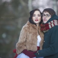 ...Зимняя свадьба :: Elena Tatarko (фотограф)