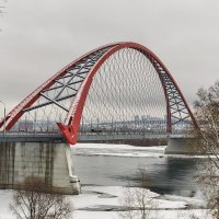 Бугринский мост. :: Sergey Kuznetcov