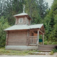 Часовня. Валдайский заповедник. :: Светлана Королева