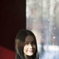 девушка  в кафе :: Вера Федотова