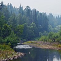 В дымке лесных пожаров :: Татьяна Соловьева