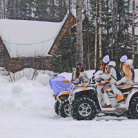 В снегопад :: Галина Новинская