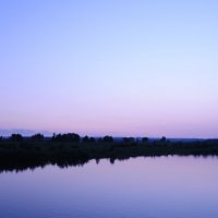 Закат на реке Белая :: Сергей Тагиров