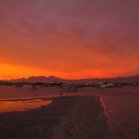 Закат перед песчаной бурей :: Lukum 