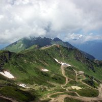 Один из пиков горного массива Аибга (высота ок. 2400 м над ур.м.) :: Надежда 