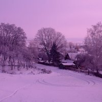 Зимнее утро :: Alena Cyargeenka