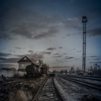 На железной дороге :: Андрей Баськов