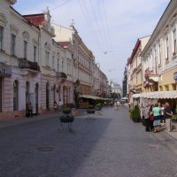 Улица  Ольги  Кобылянской  в  Черновцах :: Андрей  Васильевич Коляскин