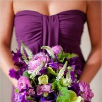 Букет на свадьбу, фиолетовые тона :: Жанна Данильчук