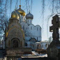 Вид на Часовню Прохоровых со Смоленским собором :: Kasatkin Vladislav