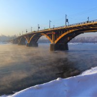 Старый Ангарский мост :: Анатолий Иргл