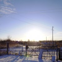 Деревенский закат. :: Владимир Михеев