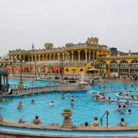 Купальни "Сечени"  в Будапеште являются одной их главных достопримечательностей Венгрии. :: Надежда 