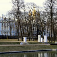 Дворец со стороны Екатерининского парка :: Сергей 