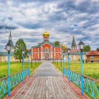 Вапдайский Иверский Святоозерский Богородицкий мужской монастырь. :: Виктор Орехов