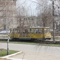 Городской трамвай. :: Олег Афанасьевич Сергеев