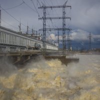 Камская ГЭС :: Константин Каменский