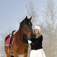 Невеста с лошадью :: Ольга Слободянюк
