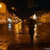 Незнакомка (из серии "Прогулки под дождем") :: Сергей 
