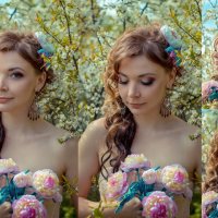 цветы из шелка.. :: Светлана Луресова