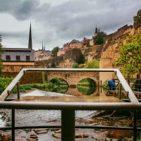 Luxembourg under rain :: Alena Kramarenko