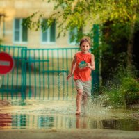 Russian childhood) After rain :: Екатерина Домбругова